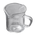 thumbnail image 1 of Taza medidora de vidrio para espresso, resistente al calor, multiusos, con doble escala transparente, 1 of 9