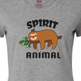 thumbnail image 4 of Inktastic My Spirit Animal is a Sloth with Sloth Illustration Women's T-Shirt, 4 of 5
