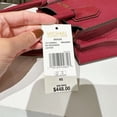 thumbnail image 4 of MICHAEL KORS 35S1GM9M2L Mercer Medium Pebbled Leather Crossbody Bag In Mulberry, 4 of 7