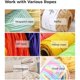 thumbnail image 5 of PU Leather Bottom Shaper for Bag, 4 Pcs Crochet Bottom Shapers with Holes, Oval Knitted Bottom Shaper 30x10cm/12x4 Inch for Handbags Shou, 5 of 5