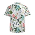 thumbnail image 3 of High Quality Hawaiian Shirts for Men Short Sleeve Aloha Beach Shirt Floral Summer Casual Button Down Shirts Blouses LA8ORQ, 3 of 7