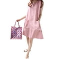 thumbnail image 4 of Women's Casual Loose One Piece Sleeveless Pocket Summer Dress, 4 of 6