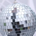 thumbnail image 1 of Mini bola de discoteca, espejo colgante de varios tamaños, adorno giratorio de bola de discoteca para fiesta, 1 of 9