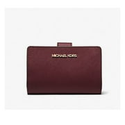 Michael Kors Womens Medium Crossgrain Leather Wallet 35F7GTVF2L-oxbl