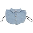 thumbnail image 4 of Cuello de camisa desmontable Cuello de camisa de mujer Collar falso decorativo Blusa Cuello falso, 4 of 6