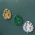 thumbnail image 4 of WREESH Creative Metal Leaf Hook Cloakroom Entrance Key Rack Without Mark And Nail, 4 of 4