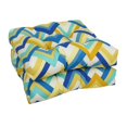 thumbnail image 2 of 19-Inch Squared Polyester Outdoor Tufted Dining Chair Cushions (Set Of 4) 94005-4Ch-Od-184, 2 of 2