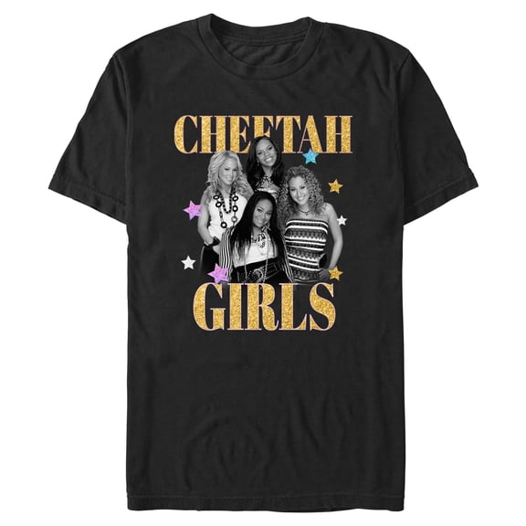Mens The Cheetah Girls Gold Group Shot T Shirt