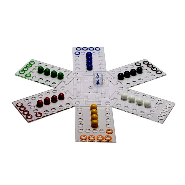 Juego de acrilico Stamp it no te enojes para 6 personas
