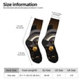 thumbnail image 2 of Susaid Casino Cards Print Men's Moisture Wicking Cushioned Crew Work Boot Socks Suitable for Size 36-45, 2 of 6
