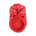 thumbnail image 2 of Dog Clothes Warm Puppy Outfit Pet Jacket Coat Winter Dog Clothes Soft Sweater Clothing For Small Dogs Chihuahua Red L, 2 of 9