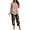 h131_Pink, variant on Zormilly Plus Size Outfits for Women 2 Piece Sets Long Sleeve Shirts Printed Wide Leg Pants Soft Lounge Sets, S-5XL