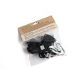 thumbnail image 3 of Hydro Crunch 106006 D940003500 Perchas De Trinquete Ajustables De 1/8"" Para Reflectores Hidropónicos Y Accesorios De Iluminación De Cultivo (Juego De 2 Soportes De 150 Libras) Negro, 3 of 5