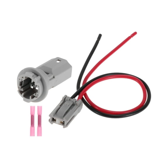 1 Set License Plate Light Socket Wiring for Toyota Prius 2003-2024 No.9007599011 Lamp Bulb Pigtail Connector Harness