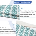 thumbnail image 5 of Decorative Throw Pillow Covers Set of 2 Teal Blue Pillow Covers 20x20 Inch Throw Pillow Cover Linen Pillowcase Modern Boho Farmhouse Outdoor Pillow Covers for Couch Sofa Bed Living Room, 5 of 6