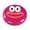 Hot Pink, variant on Cute Cartoon Big Mouth Weekly Pill Organizer, Portable 7 Compartments Travel Pill Box , Funny 3D Eyeball Design, Daily Medicine Container for Vitamin Supplement, 4 Macaron Colors Available,3.15 in.