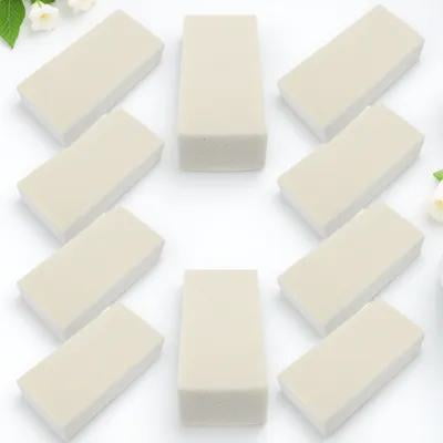 REOFLYUP 10Pcs White Dry Flower Foam Bricks for Florist Supplies and Wedding Flower Designs