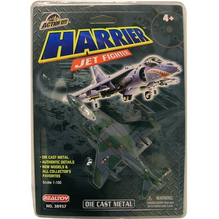 Real Toys Harrier Jet Fighter Military Airplane Model