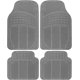 thumbnail image 1 of Alfombrillas para coches, camiones y SUV, juego de 3 alfombrillas para todo tipo de clima con diseño de ajuste universal, alfombrillas de coche duraderas con ranuras de captura, 1 of 4