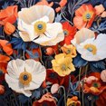 thumbnail image 1 of (GS4302) Serie Flores Y Plantas Con Diamantes Redondos Pintura Diamantes Resina 30*30CM, 1 of 9