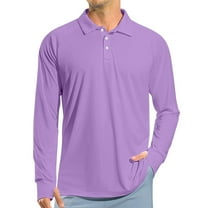 Homozy Men's Golf Polo Shirts Long Sleeve Tee Casual Autumn Winter T Shirts 2026 Golf Shirts for Men