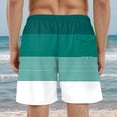 thumbnail image 4 of KPOPLK Mens Swim Trunks 5" Quick Dry Stretch Swim Shorts Mesh Lining Bathing Suits Swimwear Beach Shorts with Pockets(Dark Green,XS), 4 of 9