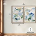 thumbnail image 5 of Chroma Balance Set Canvas Set of 2 Trendy Art Prints by Art Remedy, Gold Frame, 36 x 54, 5 of 6