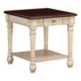 thumbnail image 1 of Coaster Table de Fin de Stockage de Bois de Transition avec 1 Tiroir en Cerisier, 1 of 5