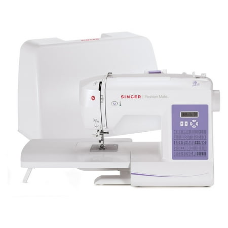Singer 5560 Fashion Mate Sewing Machine with Dust Cover, Foot Pedal & Extension Table, 4 (Singer Sewing Machine Best Price)