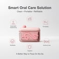 thumbnail image 3 of Automatic Pop-Up Dental Floss Box with 100 PCS Dental Floss, Refillable Floss Pick Dispenser, Travel Floss Picks Case(3pcsMix), 3 of 4