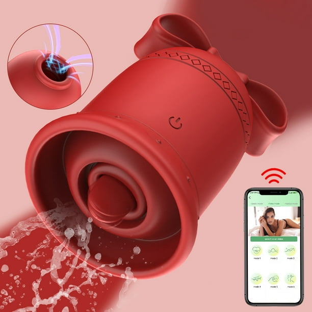 Birdsexy Rose Vibrator Toys For Women App Remote Control Sucking