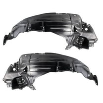 TRQ Inner Fender Liner Set Fits 2003-2005 Lexus IS300 BDA15843