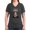 Charcoal, variant on CafePress - Notorious RBG Women's V Neck Dark T Shirt - Women's V-Neck Dark T-Shirt