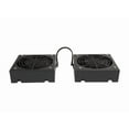 thumbnail image 3 of Tripp Lite Wallmount Rack Enclosure Cooling Roof Fan Kit 120V 5-15P (SRFANWM), 3 of 5