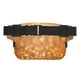thumbnail image 3 of Fotbe Sparkling Orange and Black Cangurera Cuadrada con Estampado de Doble Capa, Bolsa de Cintura Ajustable Mini para Hombres y Mujeres, 3 of 9