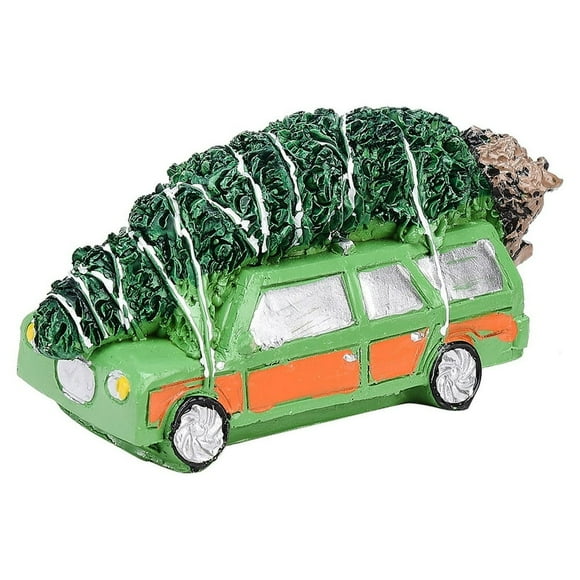 AMERTEER Christmas Vacation-Inspired Ceramic Village National Lampoon Christmas Vacation Griswold Holiday House Collectible Buildings Collectible Figurines Seasonal Home Christmas Ornamen