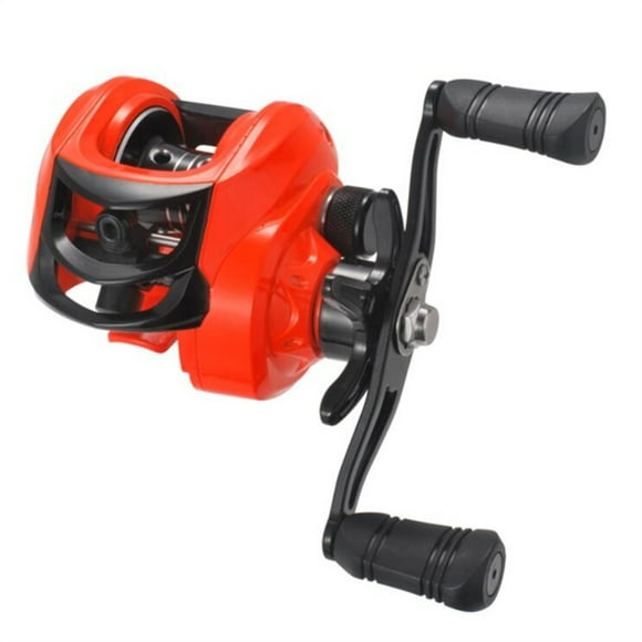 Baitcasting Reel 8KG/17.6LB Max Drag 17+1BB High Speed 7.2:1 Saltwater Fishing Reels Bass Magnetic Brake Metal System ,Rigid Aluminum Skeletal Frame