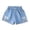 Blue A, variant on SROBPTY Teen Girls Summer Shorts Print Elastic Waist Breathable Denim Pants for 2-13Y