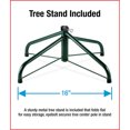 thumbnail image 5 of National Tree Company Kingswood 6.5 Foot Artificial Prelit Tree w/ Stand, White, 5 of 5