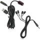 thumbnail image 3 of Sistema de Extensor Remoto Infrarrojo URWOOW Negro con 1 Receptor y 4 Emisores para Amplificadores y, 3 of 8