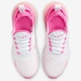 thumbnail image 2 of Big Kid's Nike Air Max 270 White/Playful Pink-Pink Foam (FZ4116 100) - 6, 2 of 4