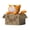 Yellow, variant on Attractive PVC Cats Sculpture with Animated Face Features Automotive Decors Piece for Car Interior Decoration & Gift
