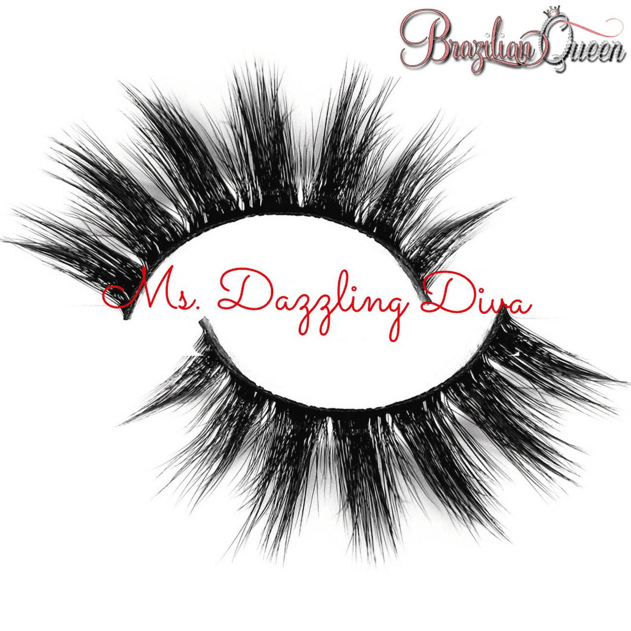 5D Silk Magnetic Eyelashes + magnetic eyeliner. Cruelty-free, reusable up to 15 times -  Ms. Queen of Hearts