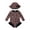 Black, variant on Long Sleeve Snap Button Swimsuit with Matching Sun Hat for Baby Girls UPF 50 Rash Guard Swimwear for Pool Beach Water Play Print Crew Neck Long Sleeve One Piece Sky Blue 6 Months-9 Months