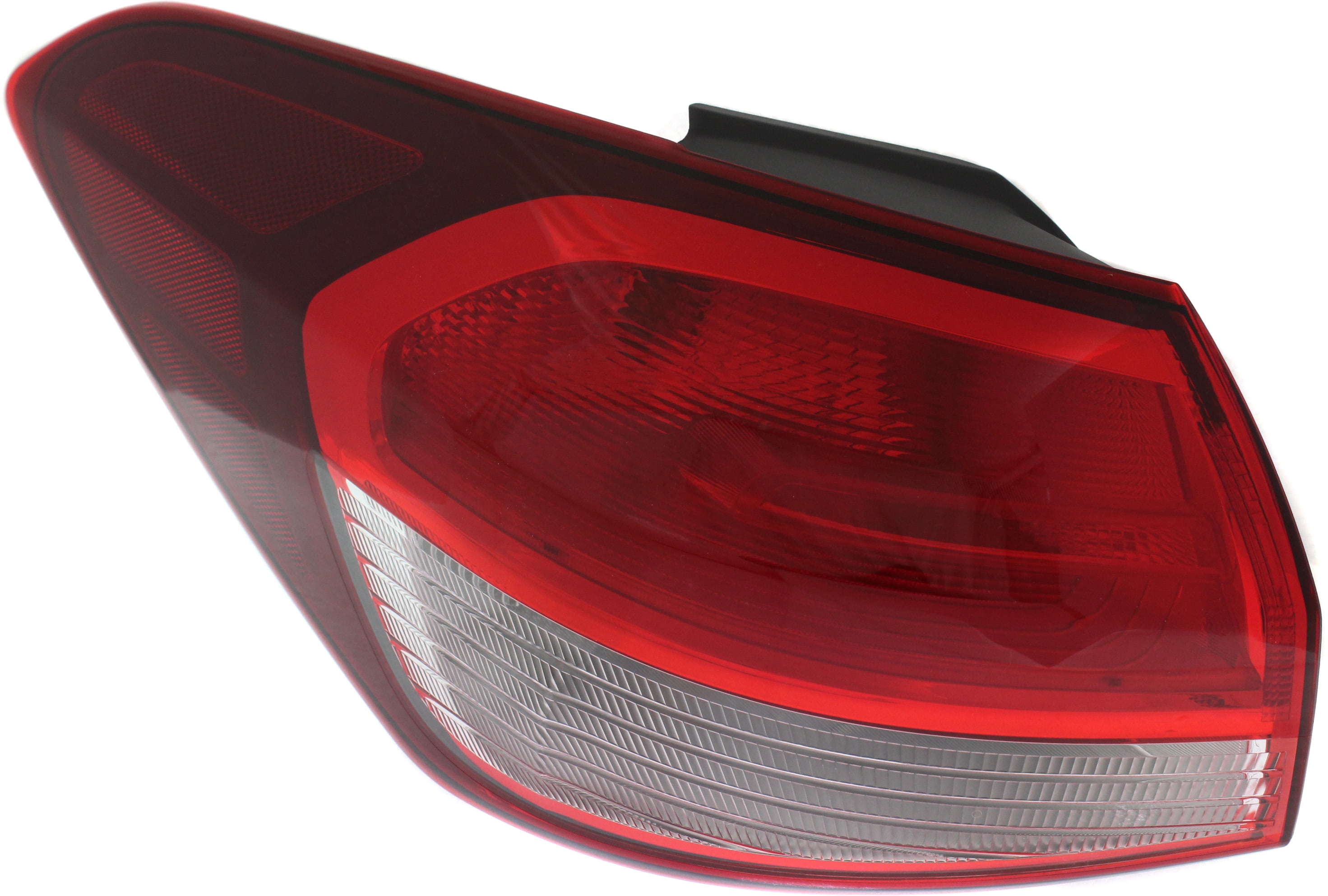 Tail Light Compatible With 2017-2018 Kia Forte Left Driver Side, Outer With bulb(s)