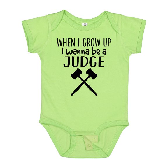 Inktastic Future Judge Gavel Job Boys or Girls Baby Bodysuit