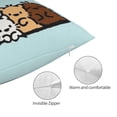 thumbnail image 7 of Pochacco Throw Pillow Cover Decoration Pillow Case Cushion for Home Sofa Couch Queen Size 20x30 Inch, 7 of 7