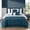 Dark Green, variant on Nanshing Naval 7 Piece Microfiber Bedding Comforter Set, Queen