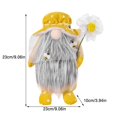 thumbnail image 3 of Bee Festival Plush Decoration Tomte Swedish Table Decoration, 3 of 8