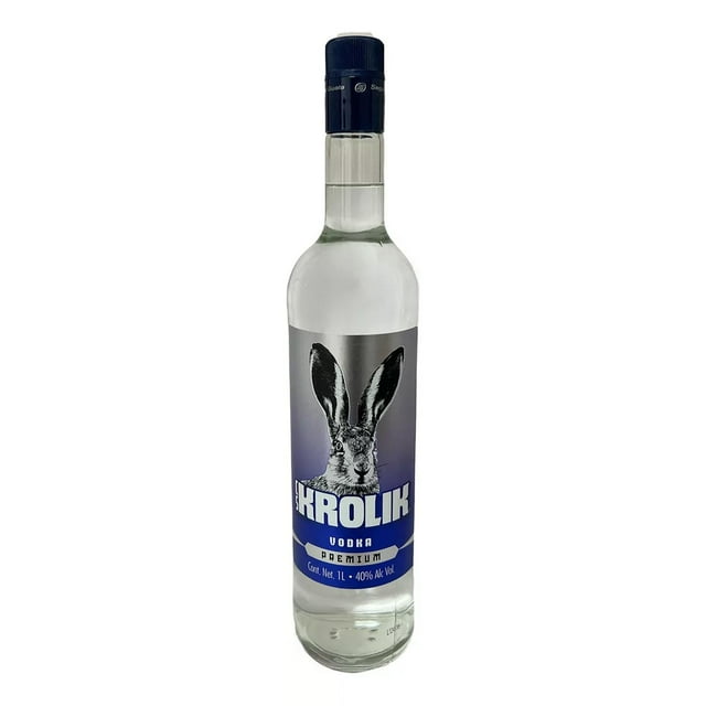 Pack de 4 Vodka Krolik Premium 1 L